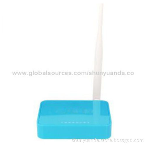 Mini wireless router, built-in firewall, supports WPS fast security settings